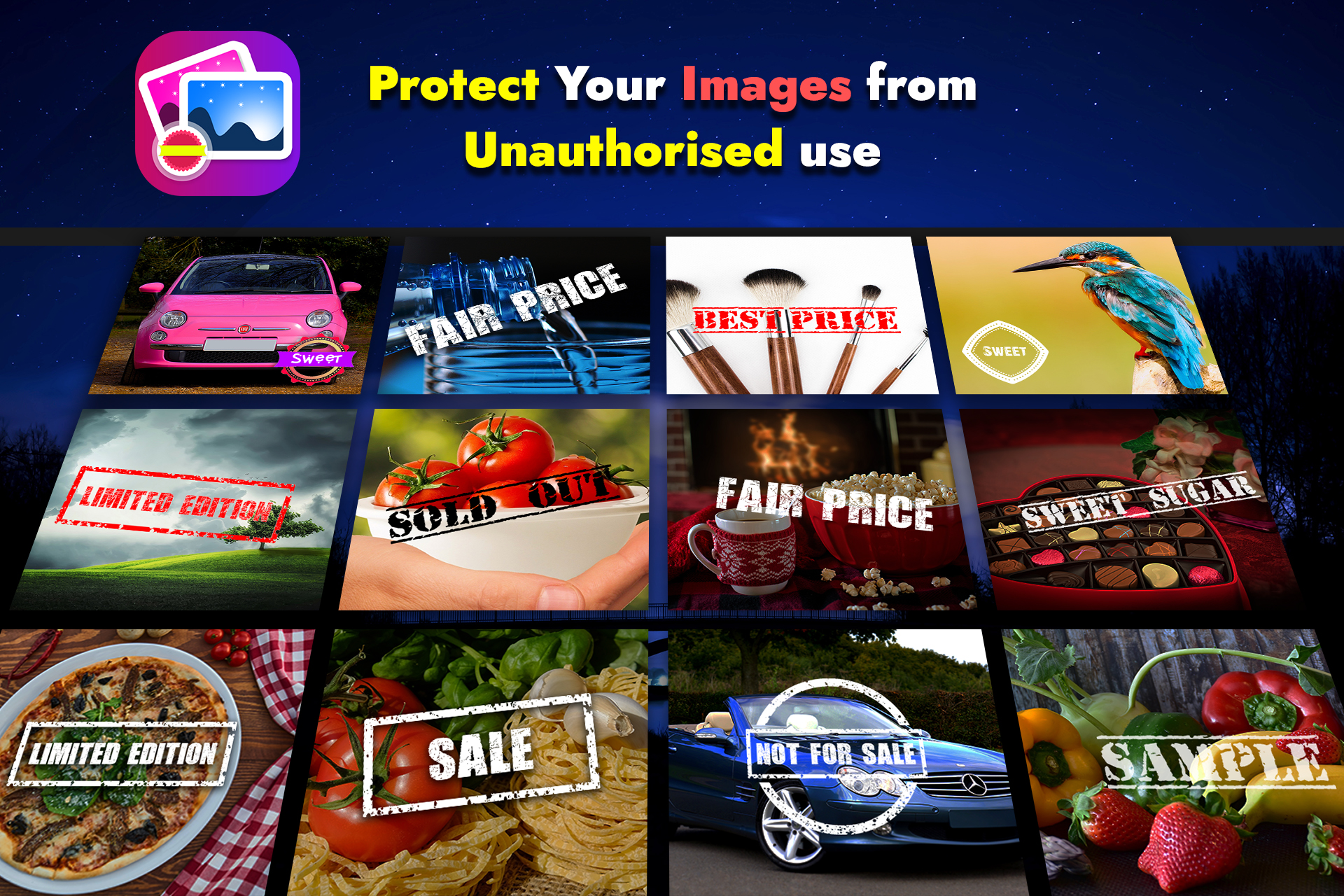 اسکرین شات 6 برنامه Watermark Image Copyright