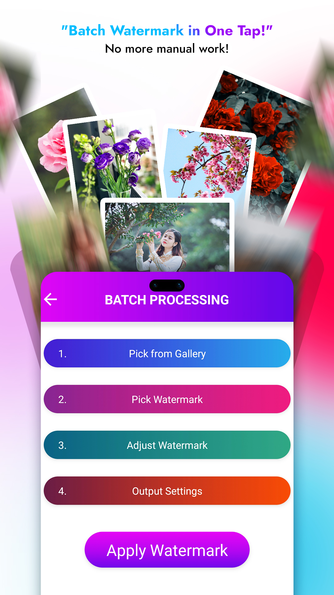 اسکرین شات 7 برنامه Watermark Image Copyright