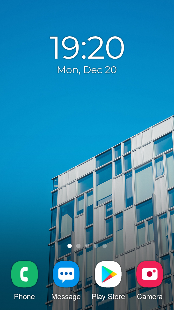 اسکرین شات 4 برنامه Blue Wallpaper 2025