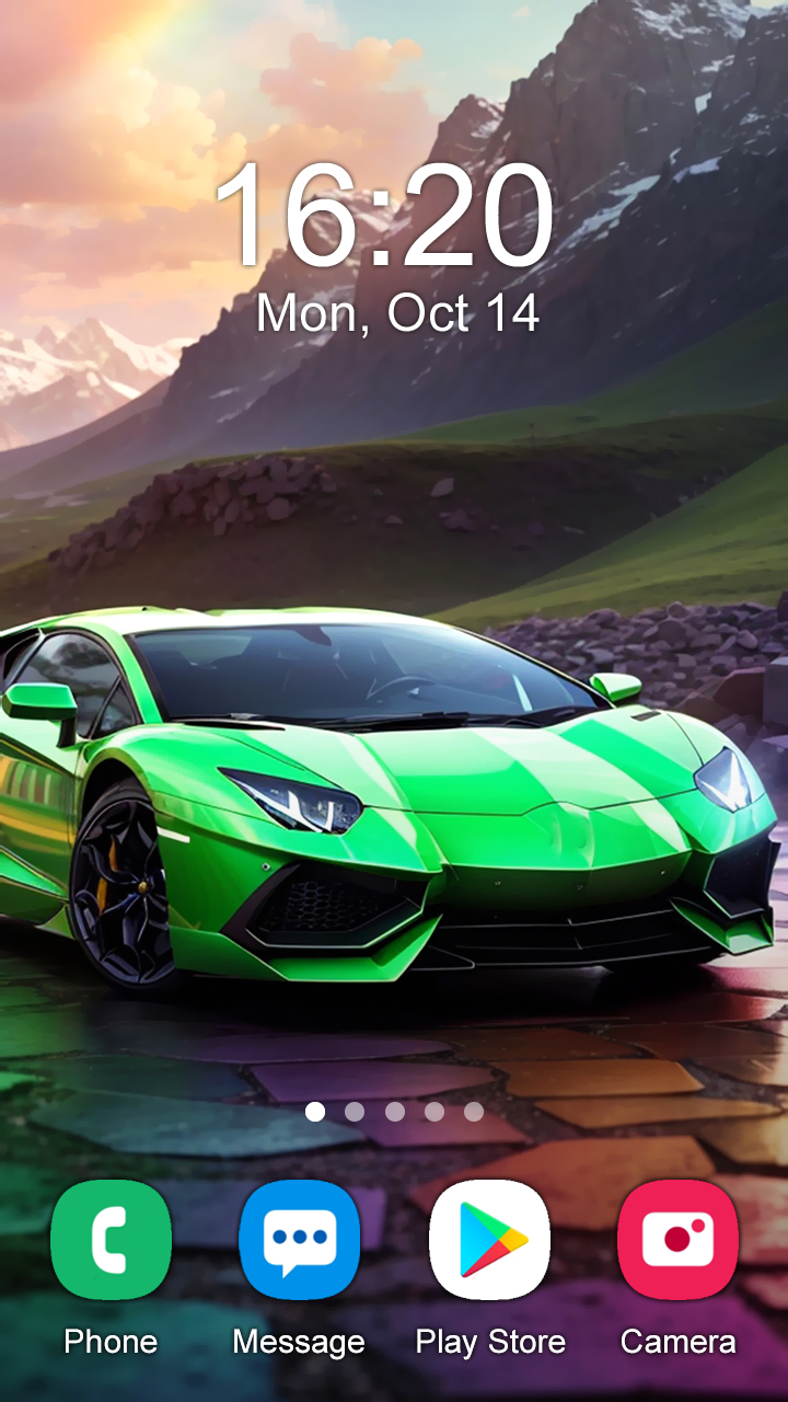 اسکرین شات 5 برنامه Car Wallpaper 2025