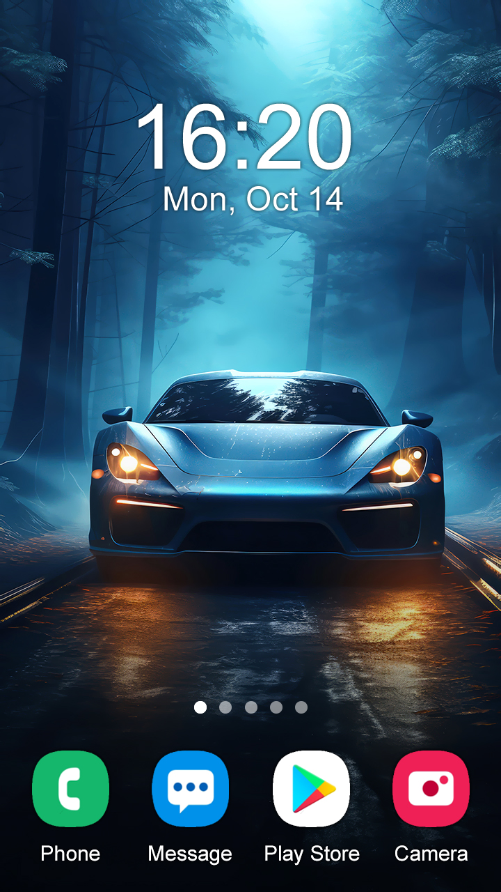 اسکرین شات 6 برنامه Car Wallpaper 2025