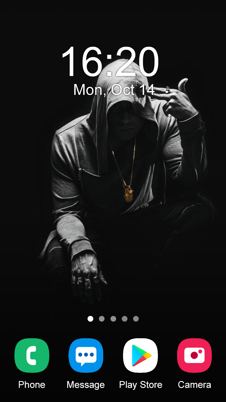 اسکرین شات 4 برنامه Dark Person Wallpaper 2025