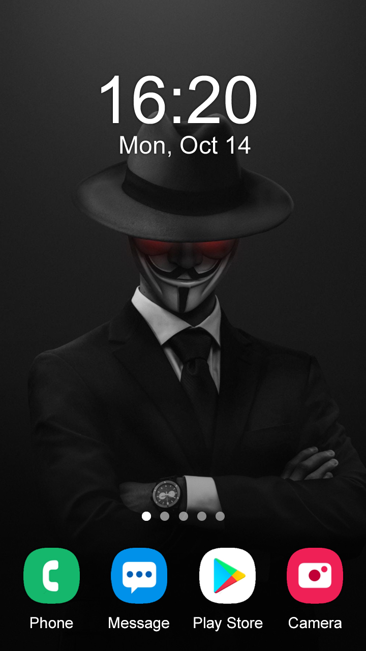 اسکرین شات 6 برنامه Dark Person Wallpaper 2025