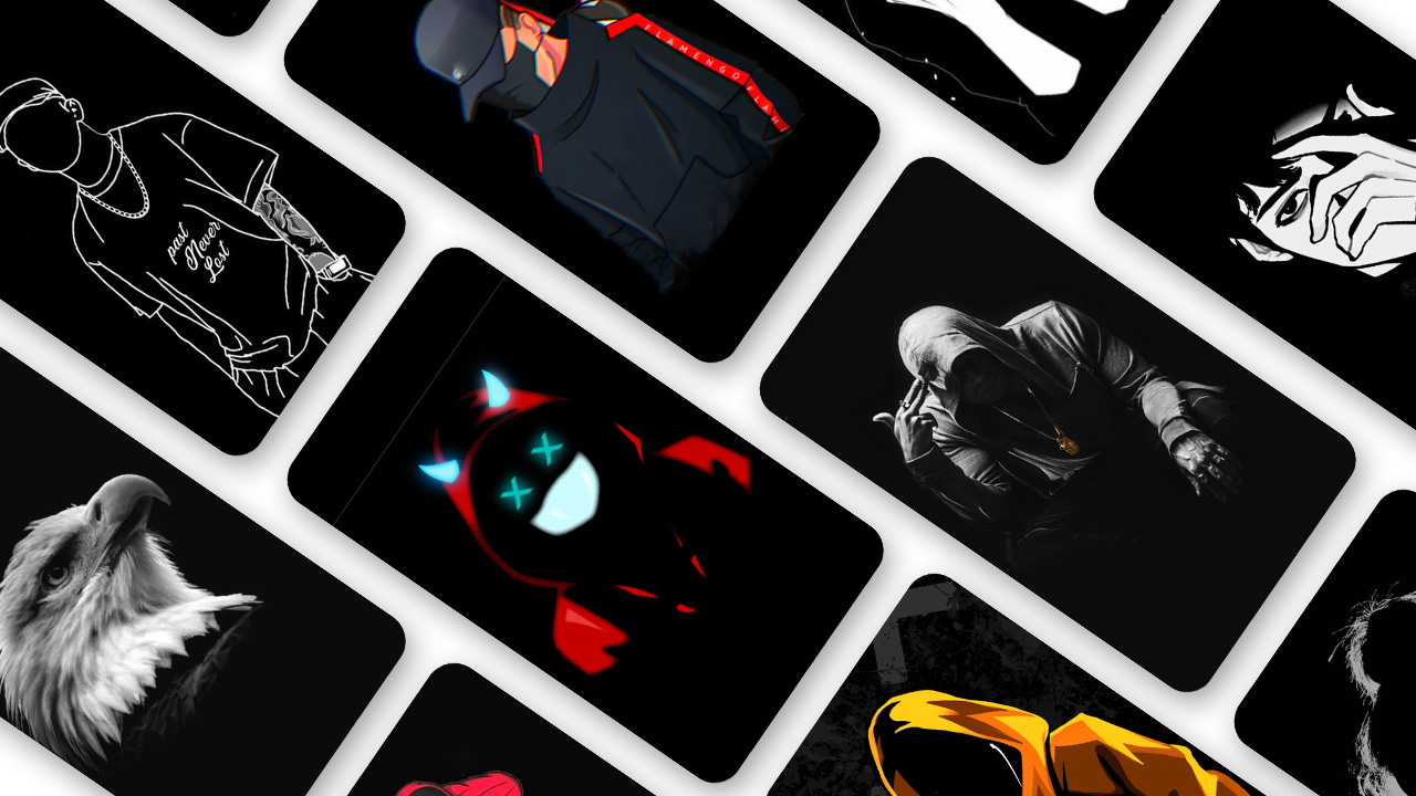 اسکرین شات 1 برنامه Dark Person Wallpaper 2025