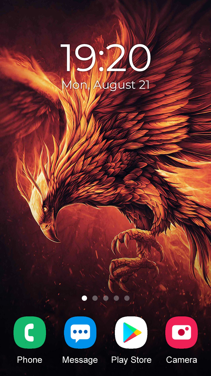 اسکرین شات 4 برنامه Fire Wallpaper 2024