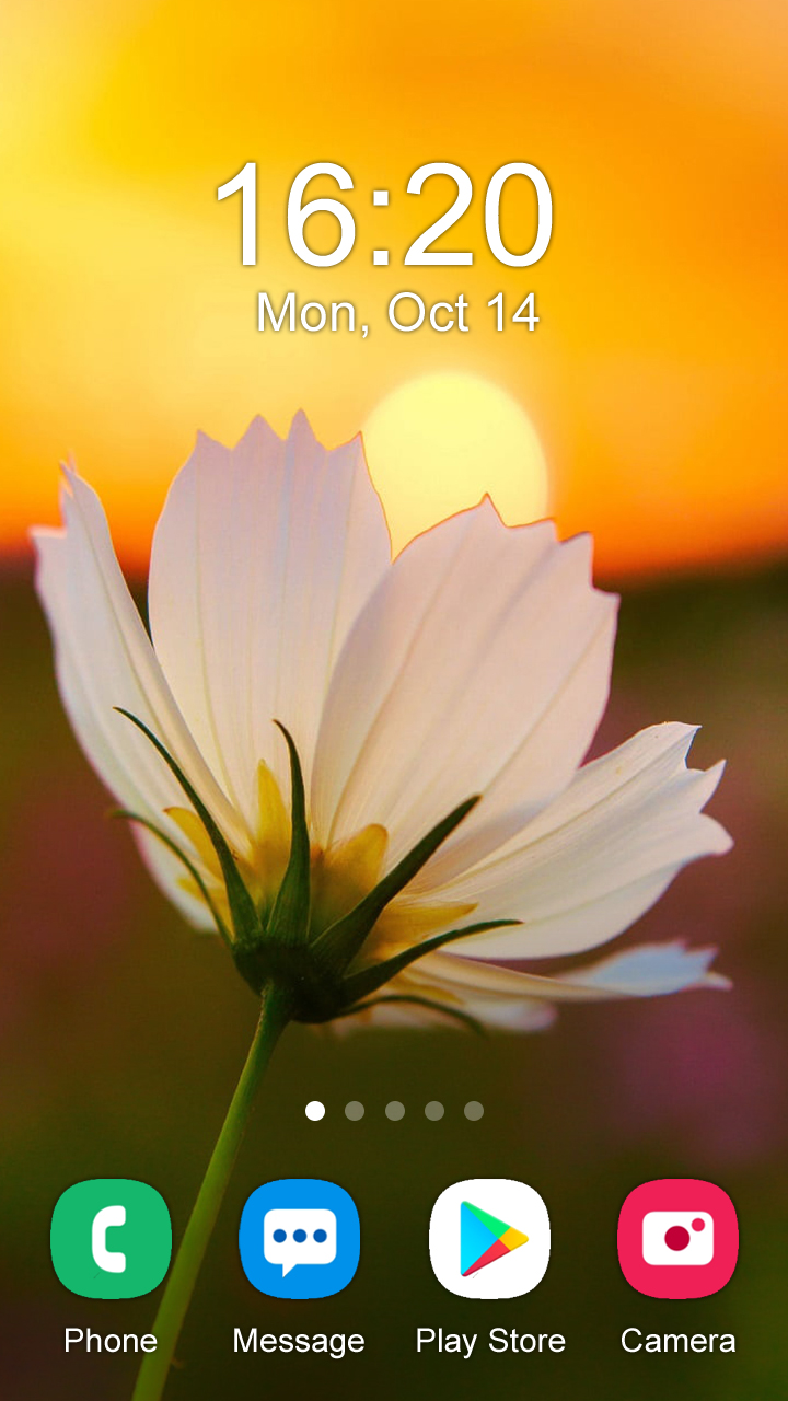 اسکرین شات 2 برنامه Flower Wallpaper 2025