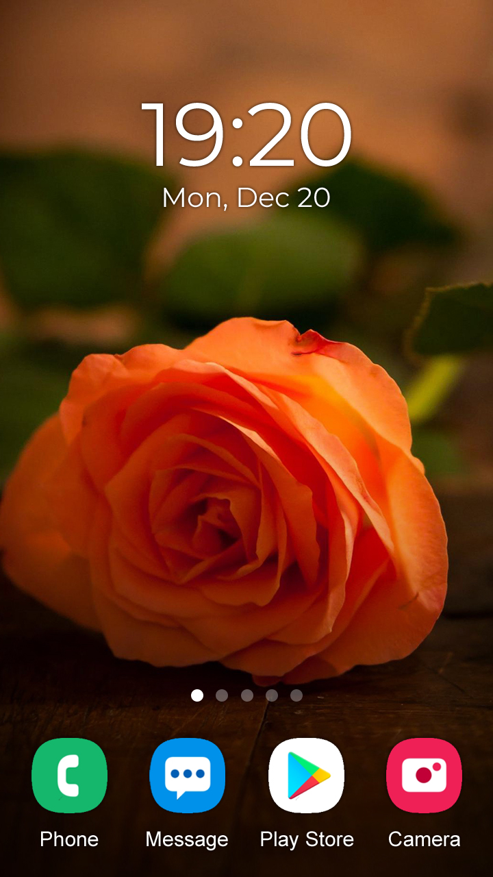 اسکرین شات 3 برنامه Flower Wallpaper 2025