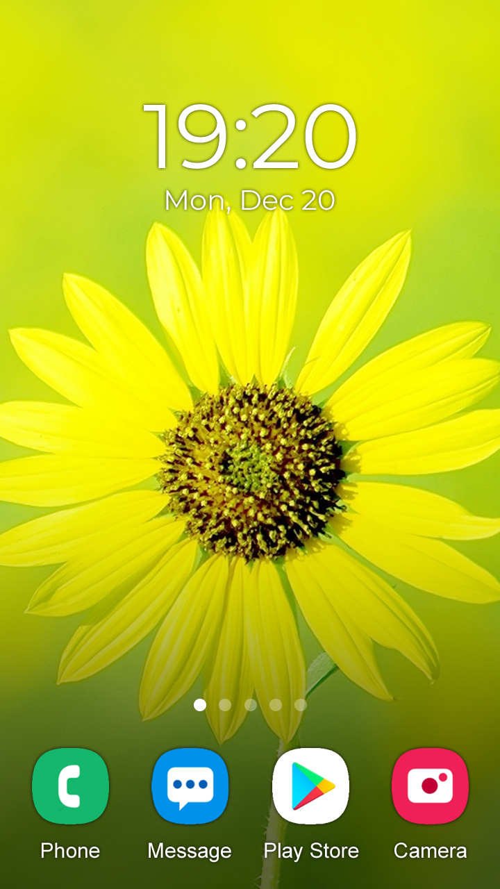 اسکرین شات 5 برنامه Flower Wallpaper 2025