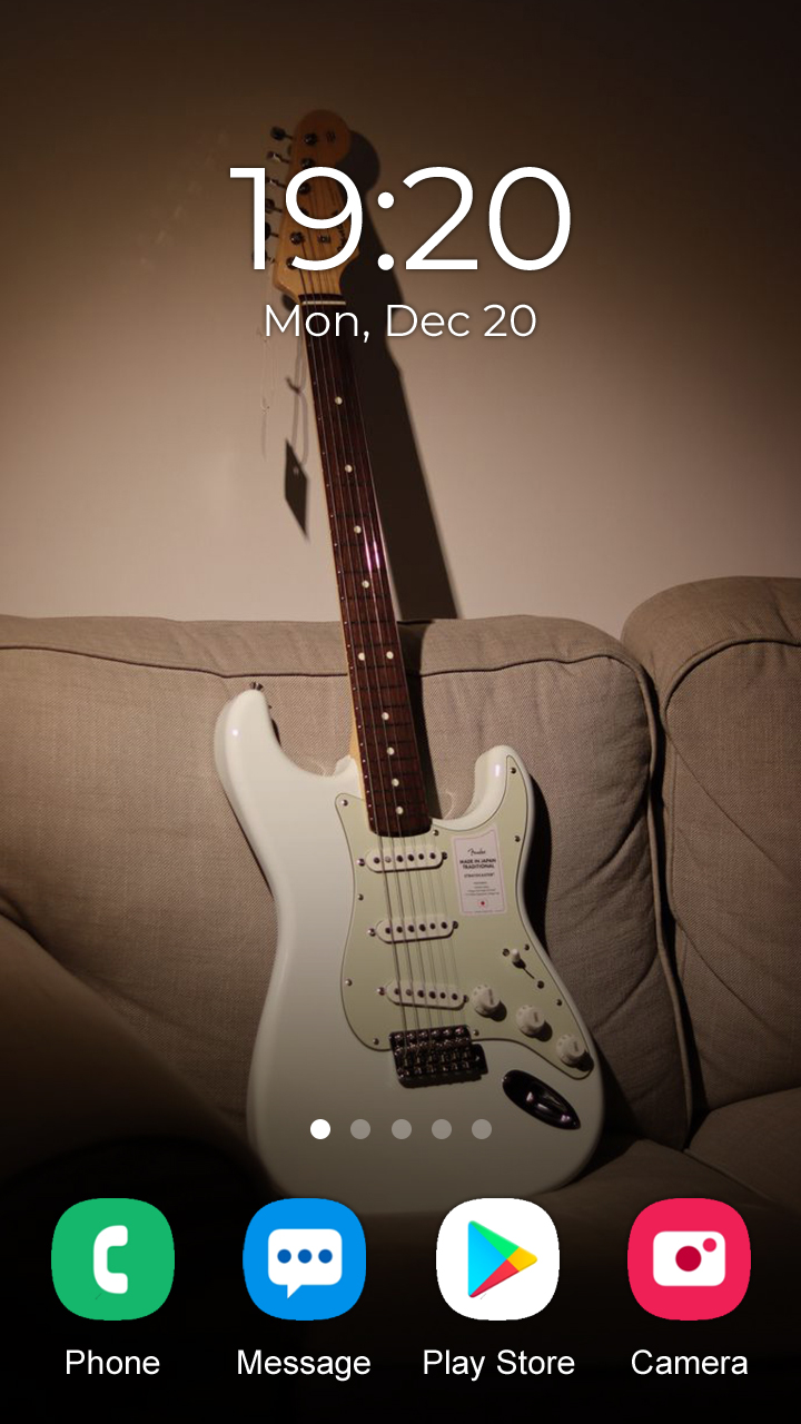 اسکرین شات 4 برنامه Guitar Wallpaper 2025