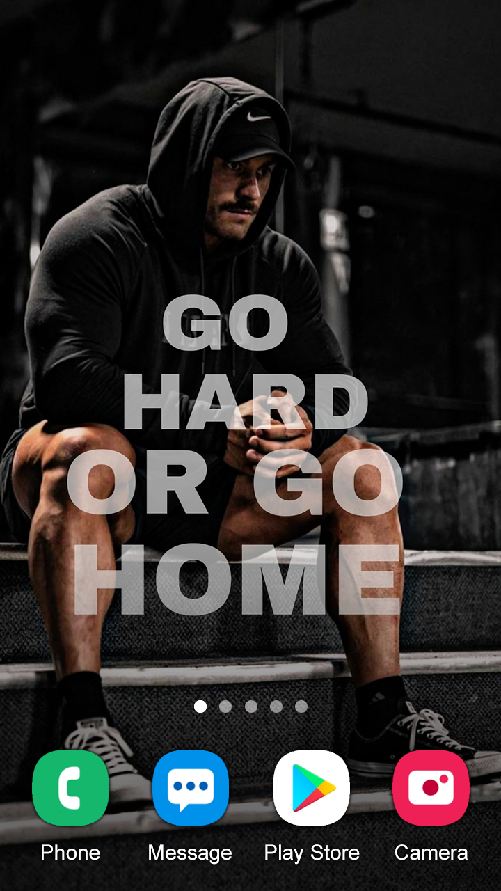 اسکرین شات 6 برنامه Gym Wallpaper 2025