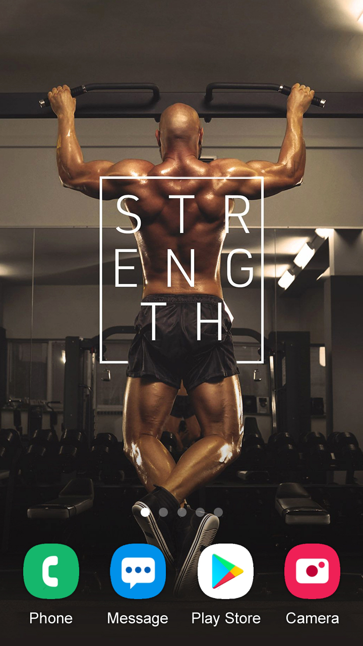 اسکرین شات 5 برنامه Gym Wallpaper 2024