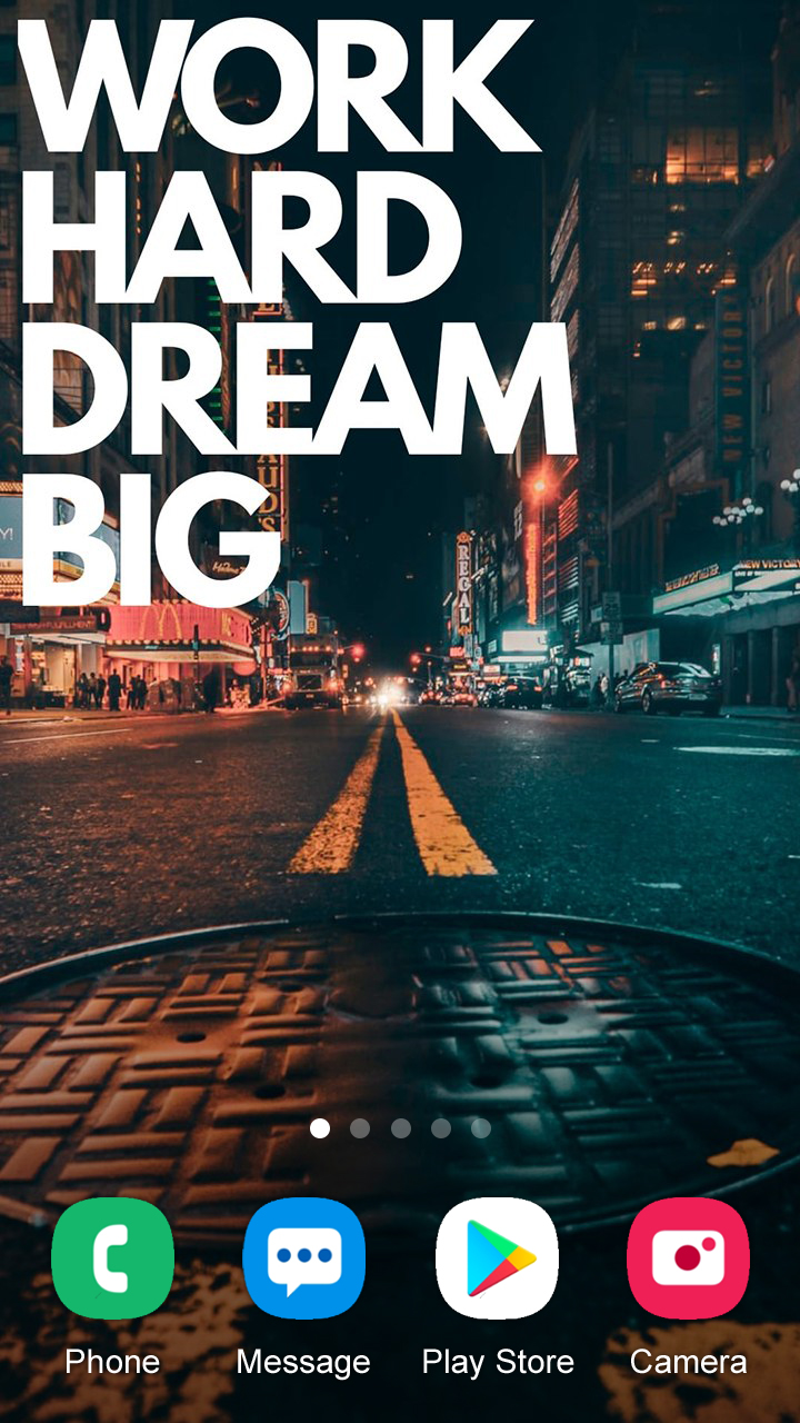 اسکرین شات 6 برنامه Inspirational Quote Wallpaper