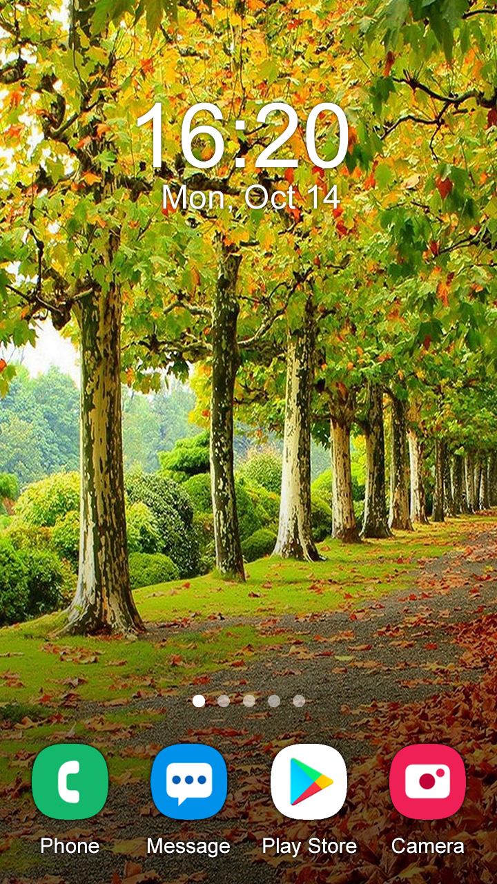 اسکرین شات 4 برنامه Nature Wallpaper 2025