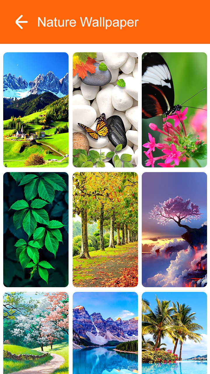 اسکرین شات 7 برنامه Nature Wallpaper 2025