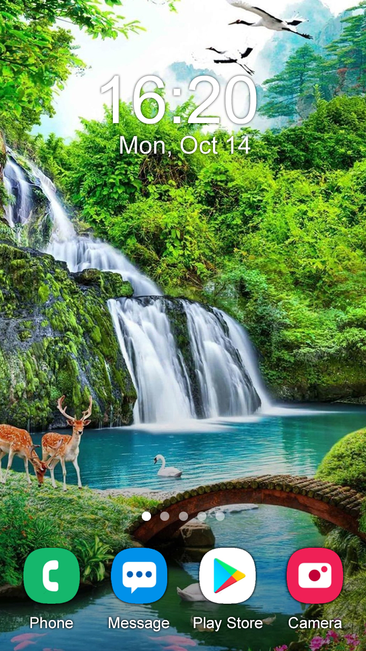 اسکرین شات 5 برنامه Nature Wallpaper 2025