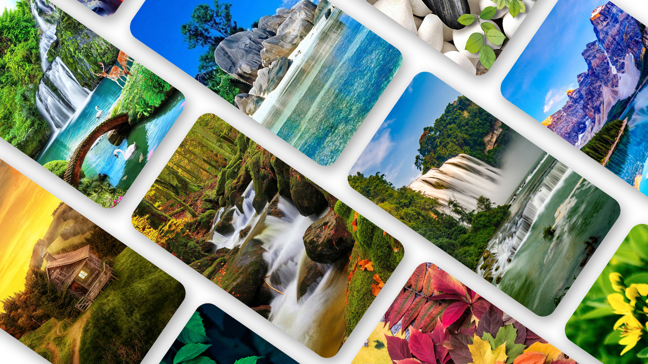 اسکرین شات 1 برنامه Nature Wallpaper 2025