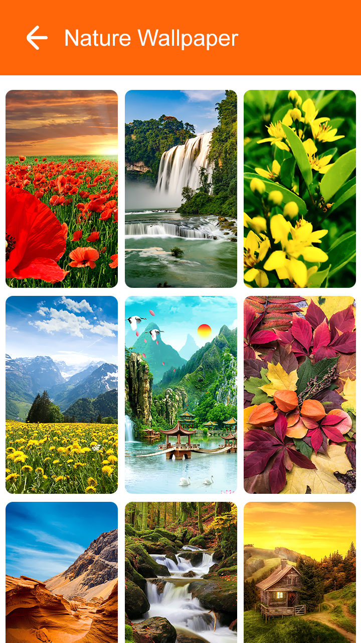 اسکرین شات 8 برنامه Nature Wallpaper 2025