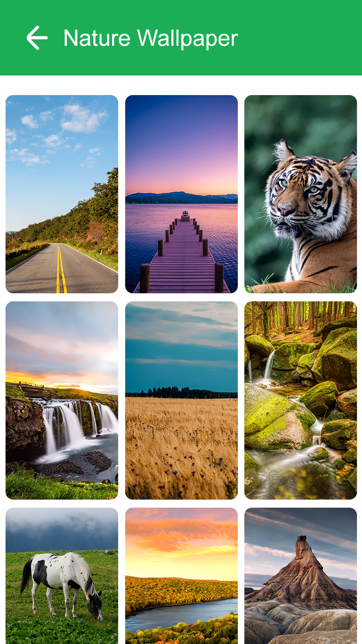 اسکرین شات 7 برنامه Nature Wallpaper 2025