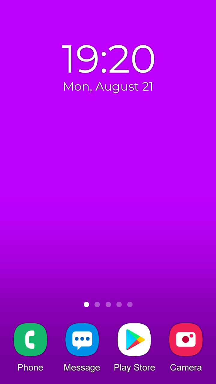 اسکرین شات 6 برنامه Solid Color Wallpaper 2025