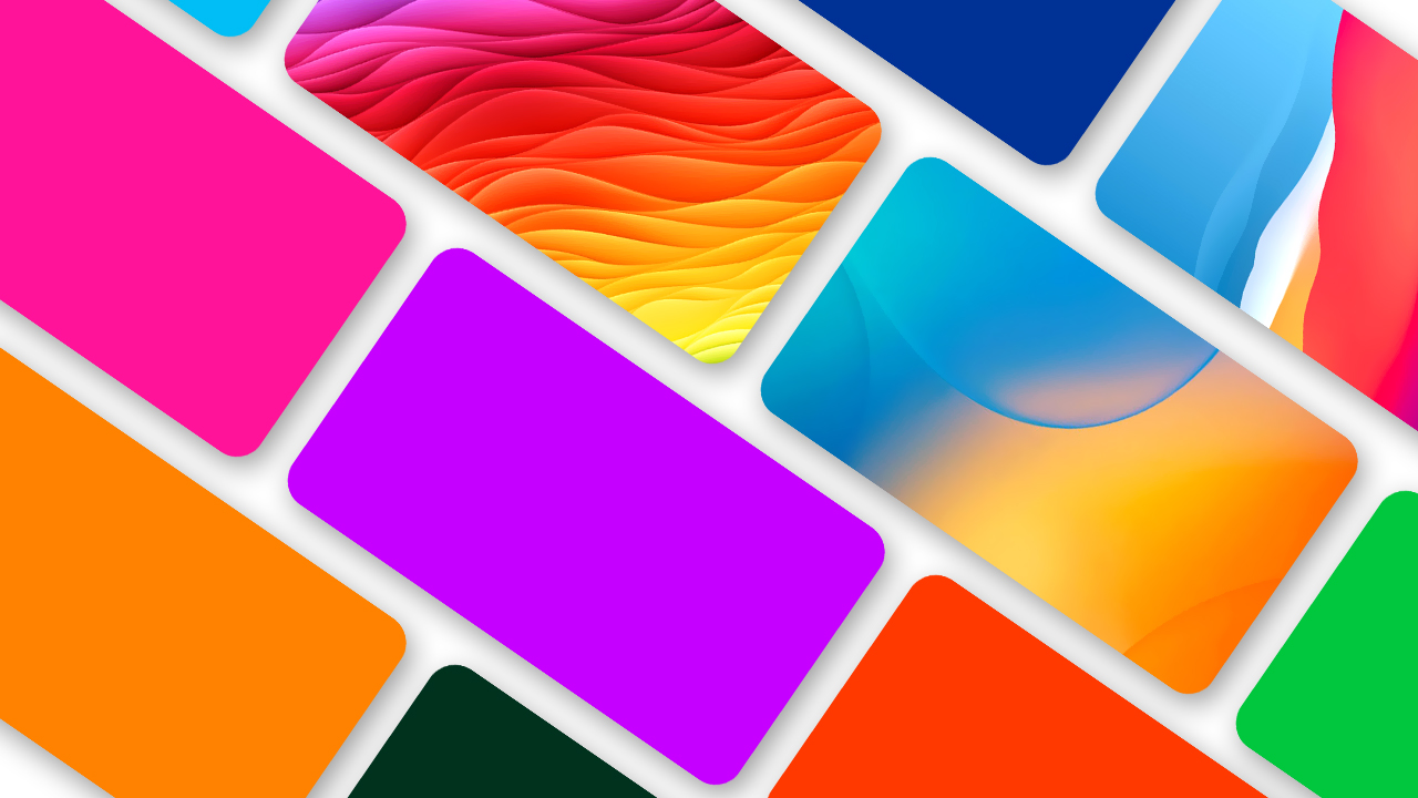 اسکرین شات 1 برنامه Solid Color Wallpaper 2025