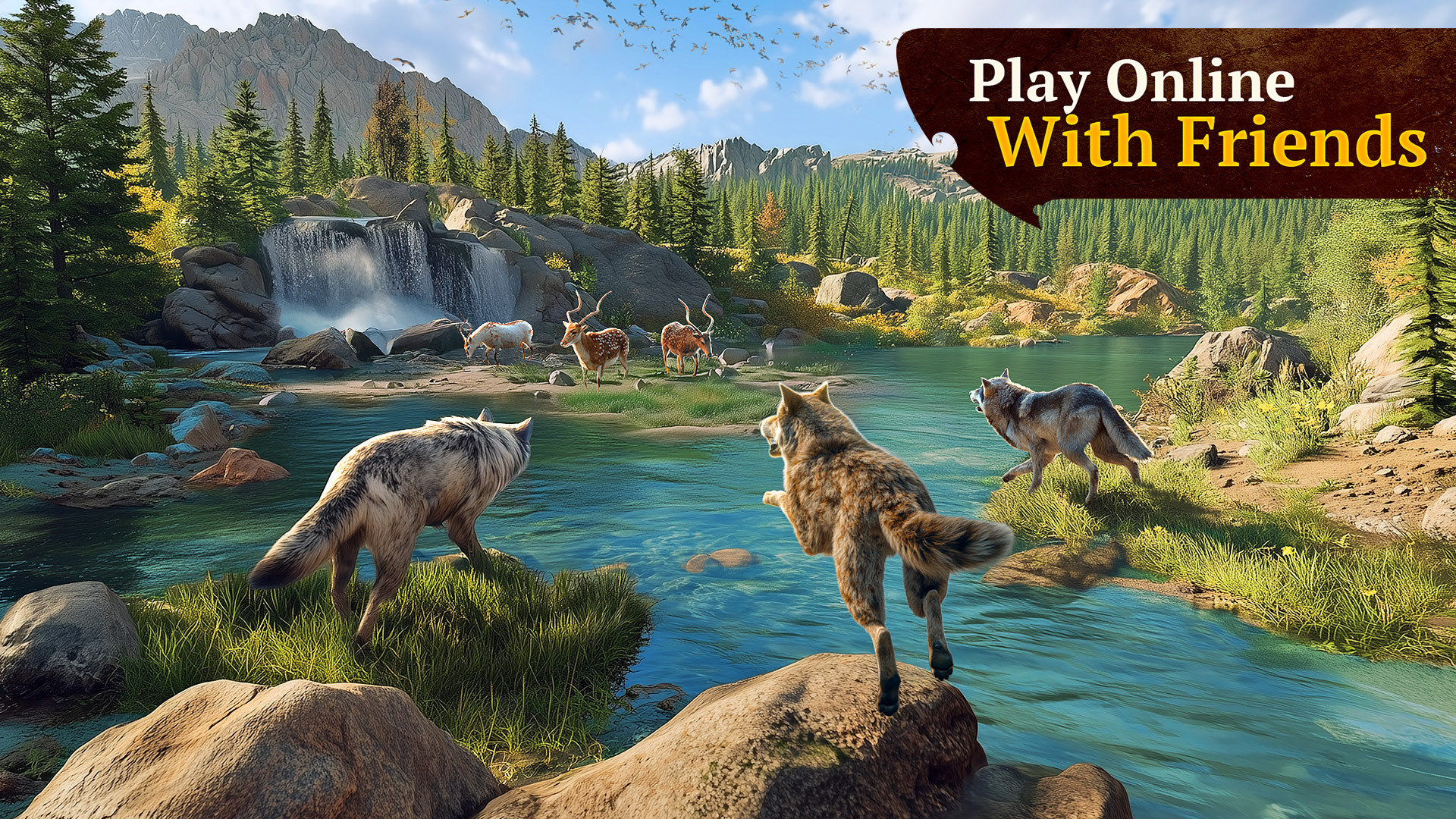 اسکرین شات 6 بازی The Wolf: Animal Game MMORPG