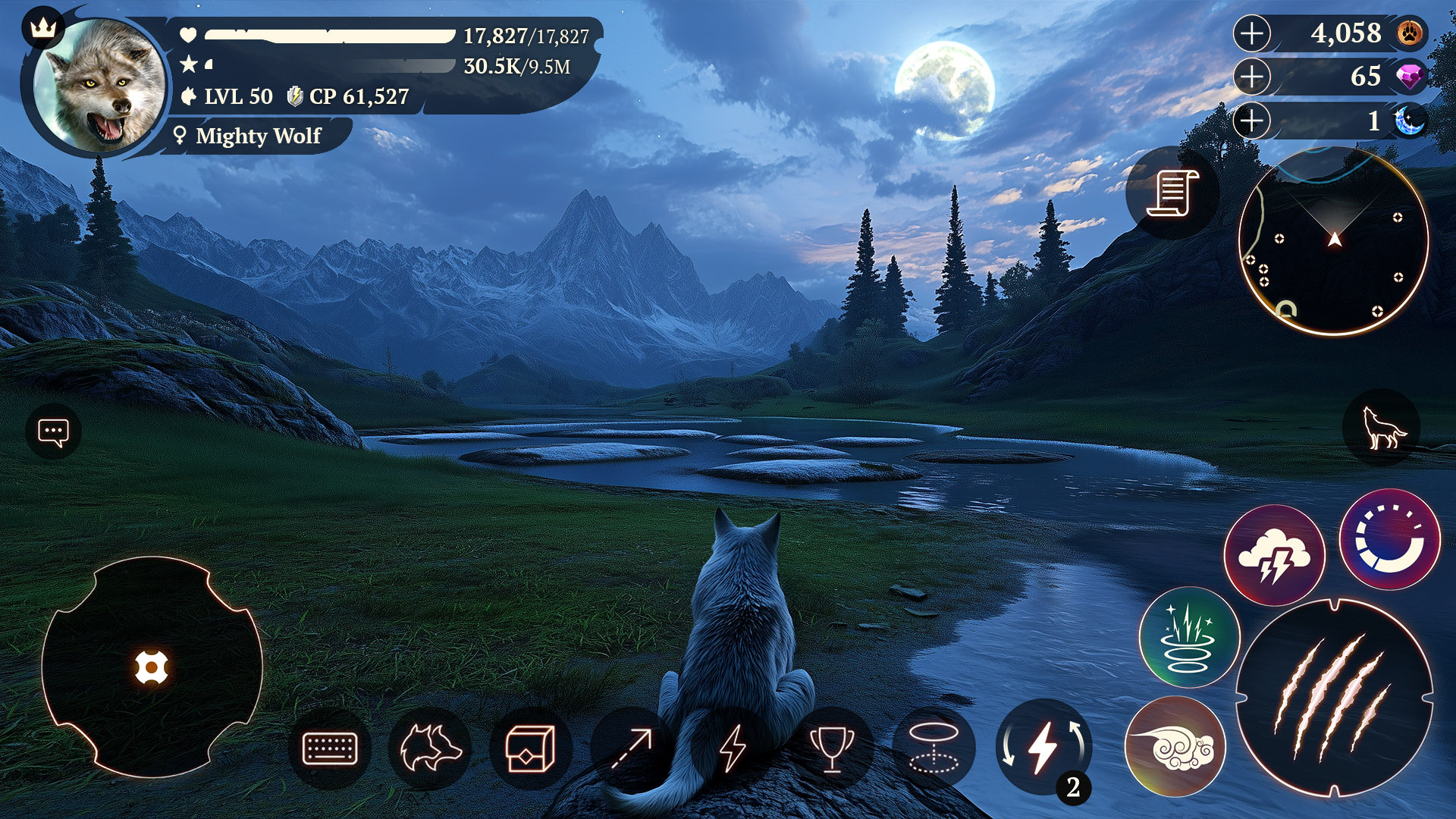 اسکرین شات 2 بازی The Wolf: Animal Game MMORPG