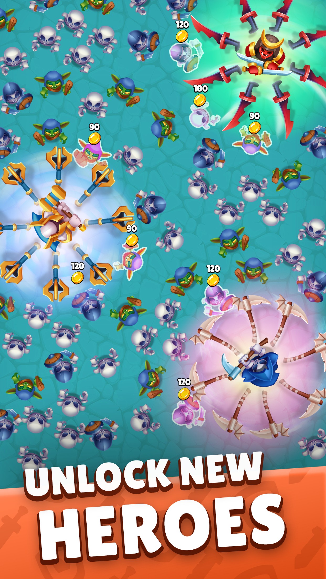 اسکرین شات 5 بازی Heroes vs Hordes: Survivor RPG