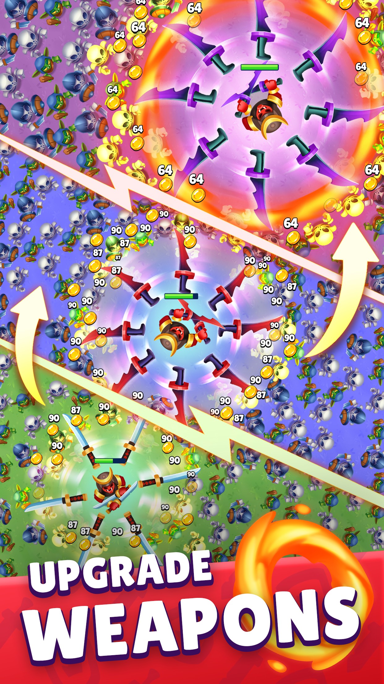 اسکرین شات 1 بازی Heroes vs Hordes: Survivor RPG