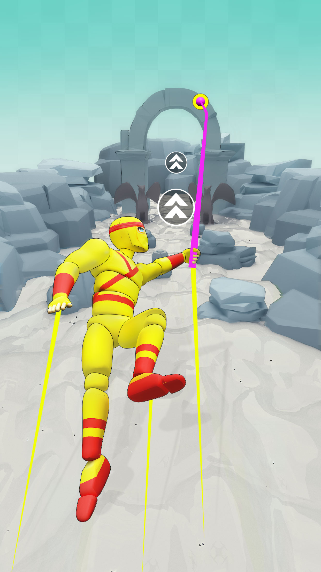 اسکرین شات 2 بازی Swing Guy: Velocity Rush