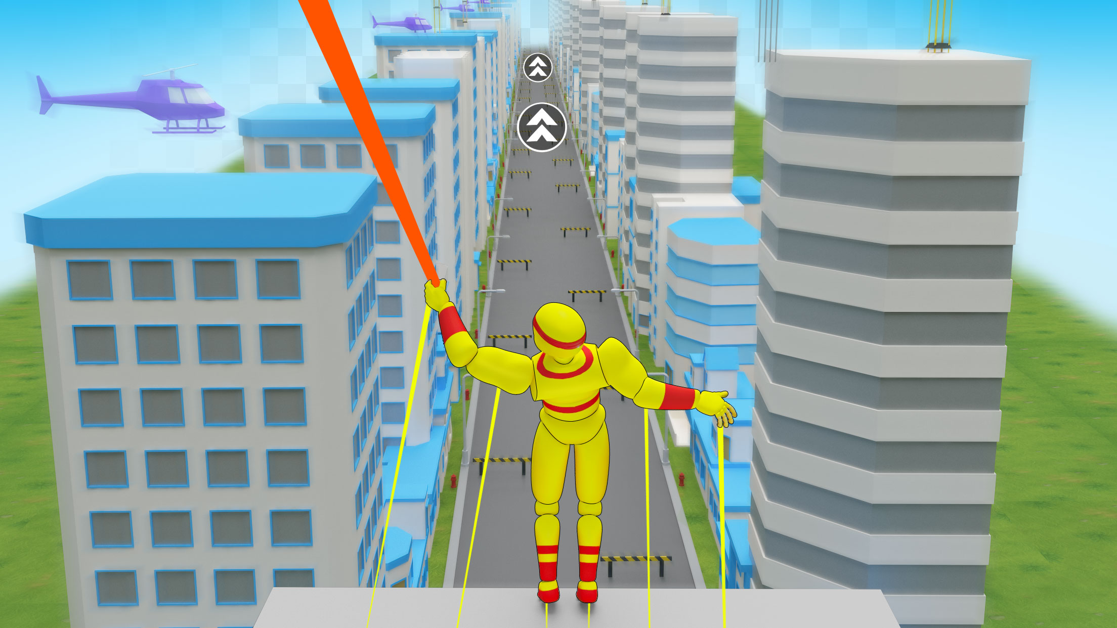 اسکرین شات 1 بازی Swing Guy: Velocity Rush
