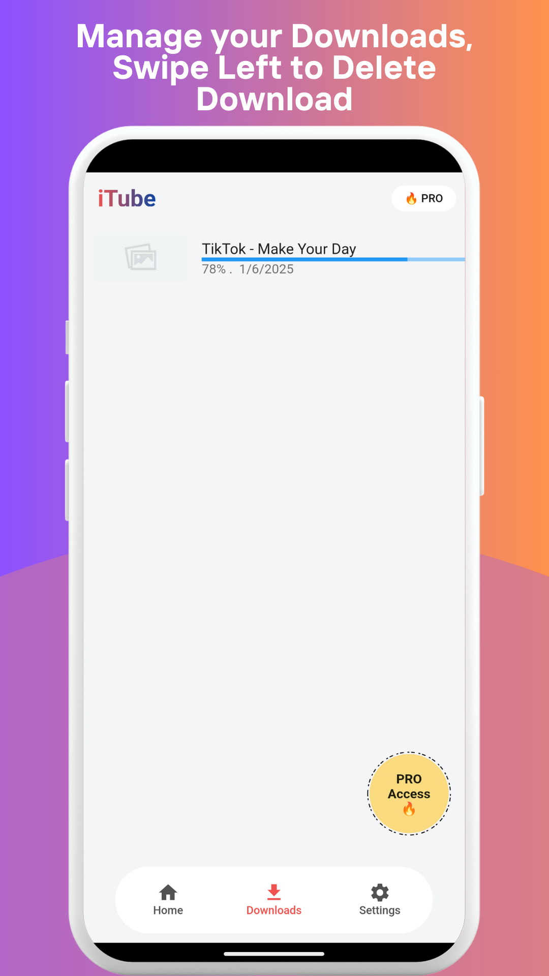 اسکرین شات 3 برنامه iTube: Video Downloader