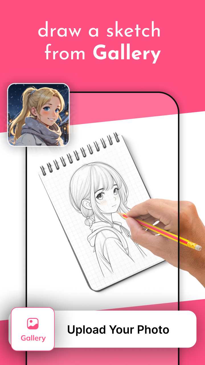 اسکرین شات 5 برنامه AR Drawing - Sketch, Paint