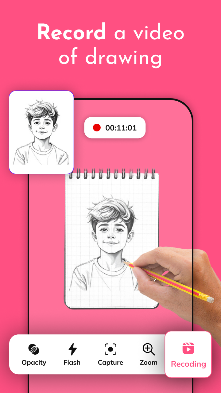 اسکرین شات 4 برنامه AR Drawing - Sketch, Paint