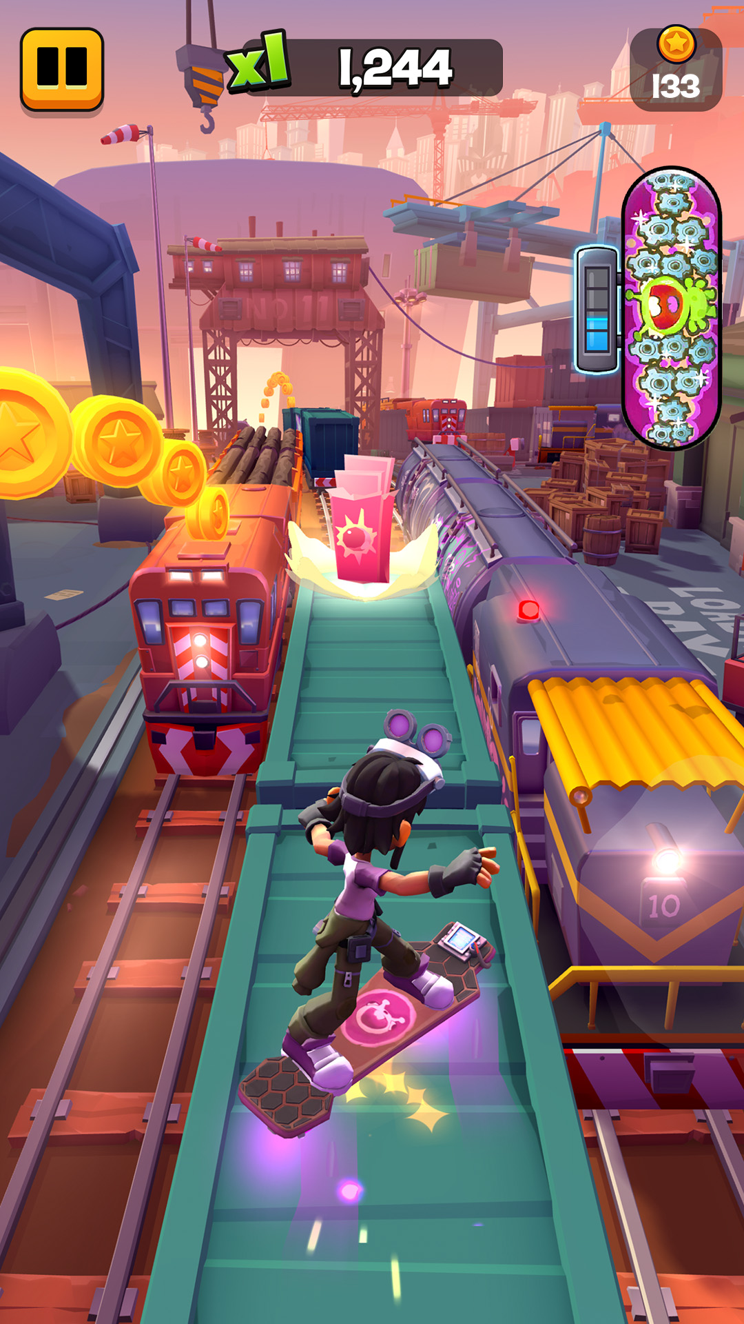 اسکرین شات 2 بازی Subway Surfers City