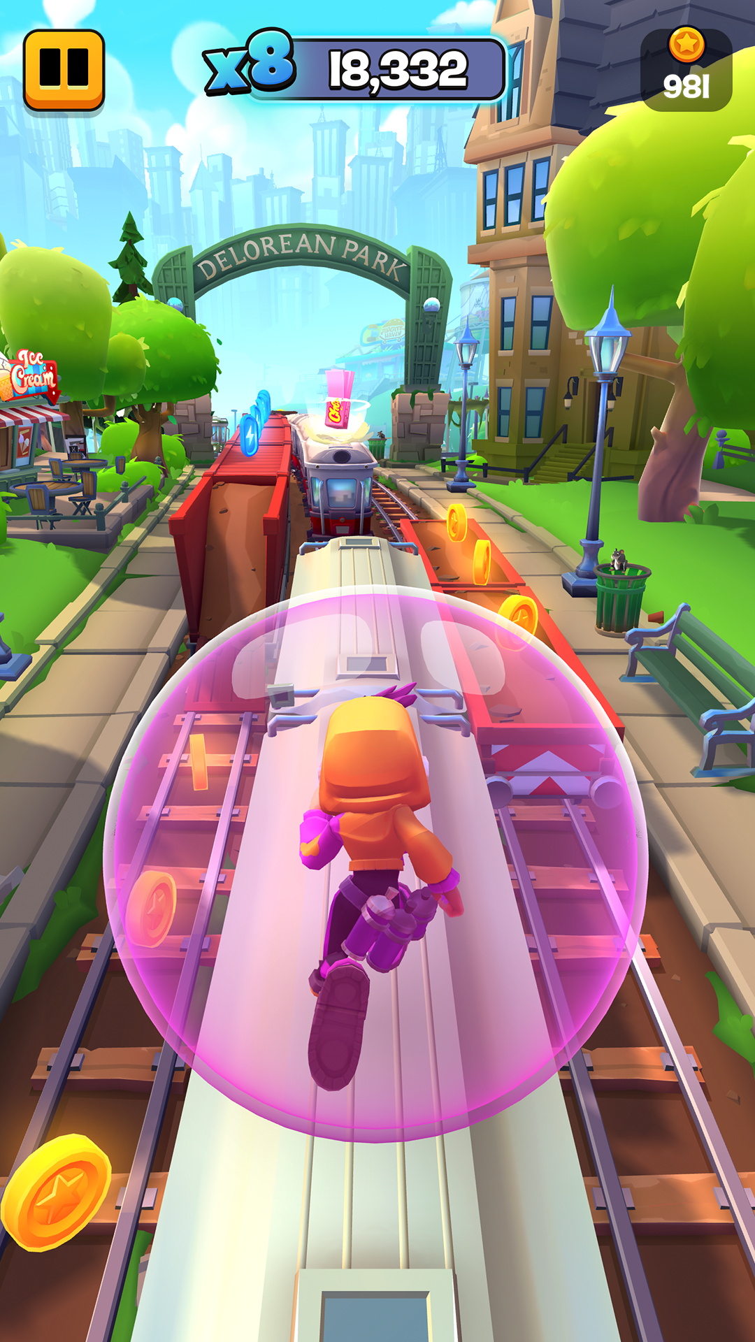اسکرین شات 6 بازی Subway Surfers City
