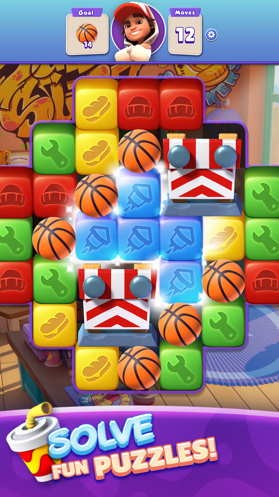 اسکرین شات 4 بازی Subway Surfers Blast