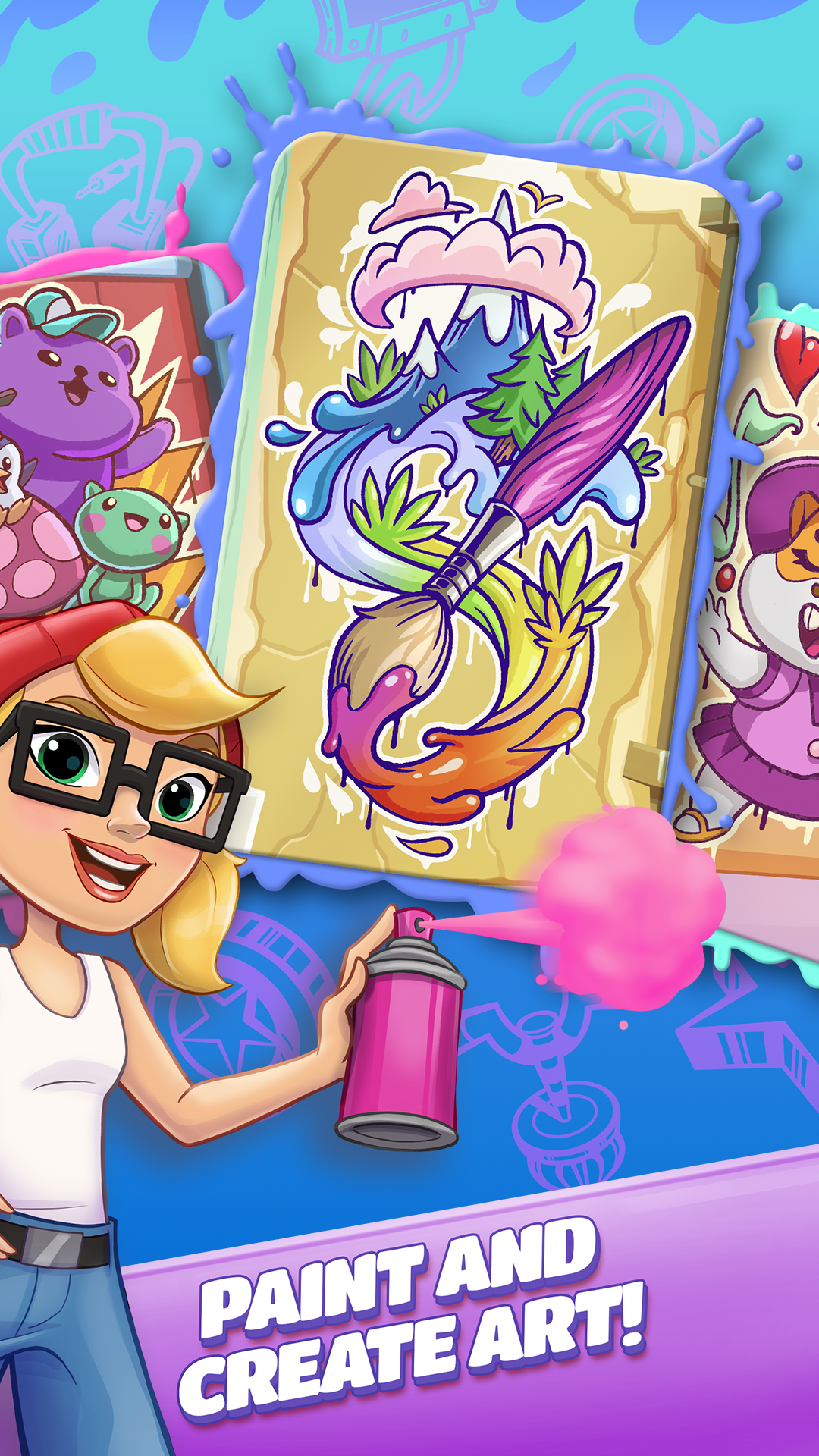 اسکرین شات 3 بازی Subway Surfers Match