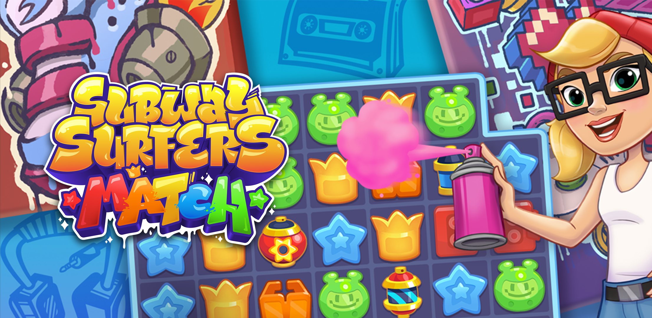اسکرین شات 7 بازی Subway Surfers Match