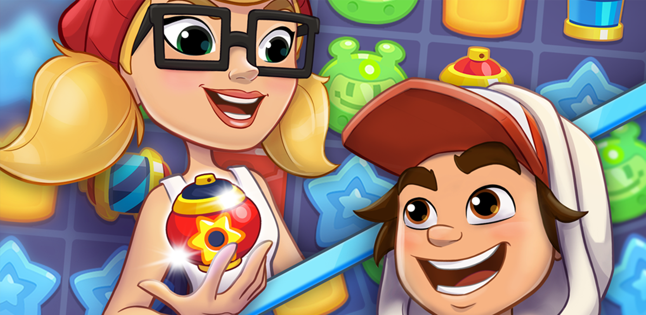 اسکرین شات 6 بازی Subway Surfers Match