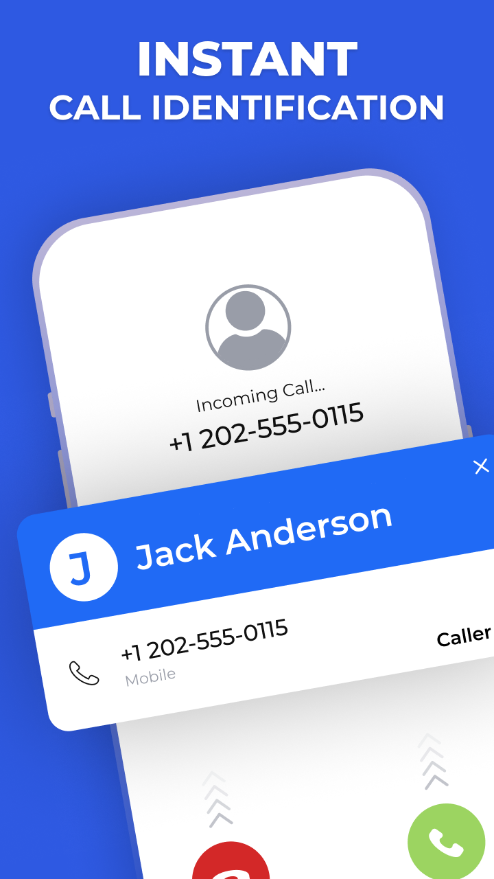 اسکرین شات 2 برنامه Contacts - Caller ID & Spam