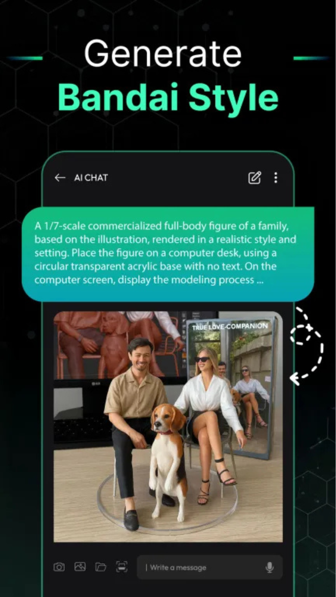 اسکرین شات 3 برنامه AI Chat - Ask your AI Chatbot