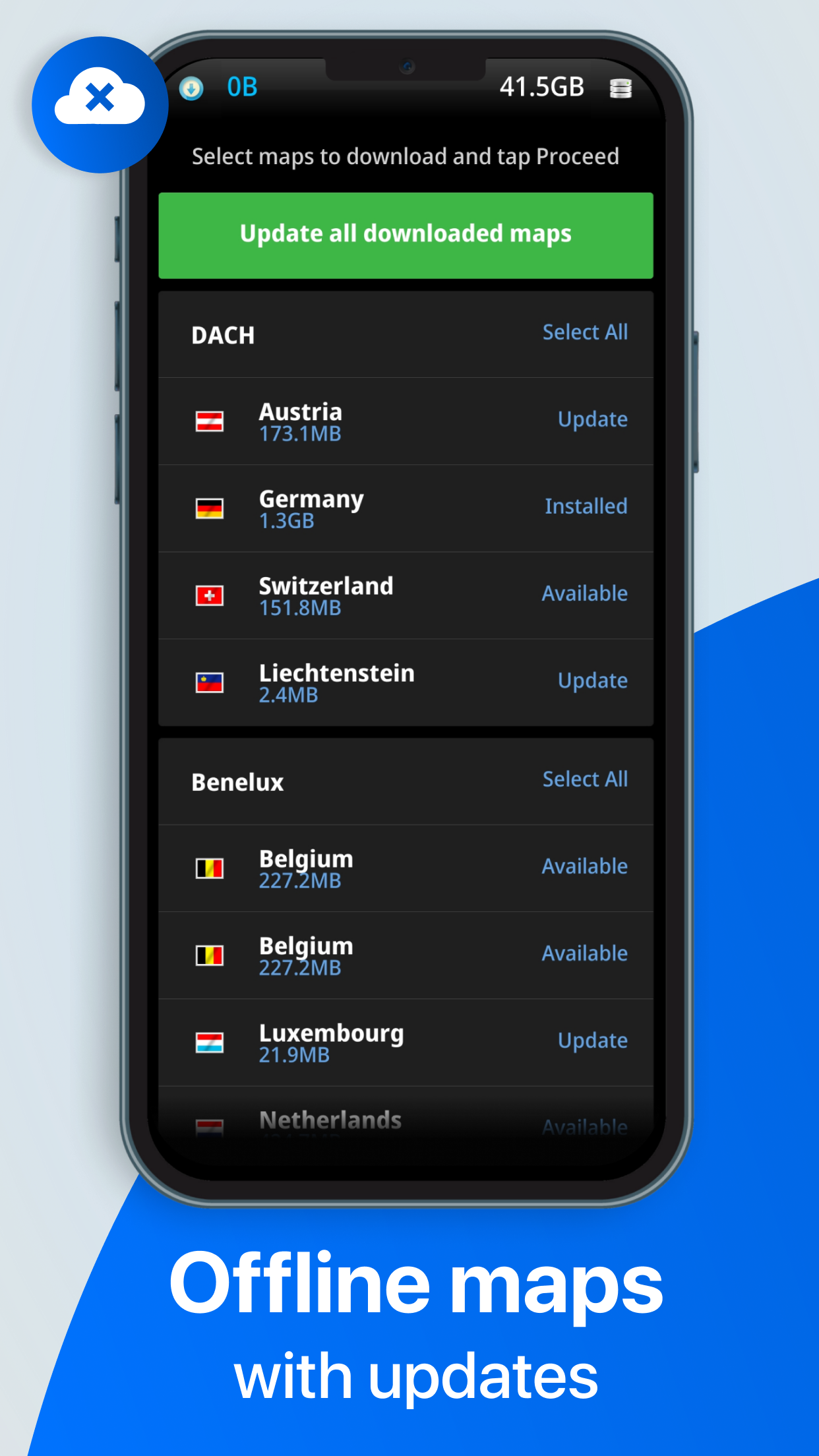 اسکرین شات 3 برنامه Sygic GPS Truck & Caravan