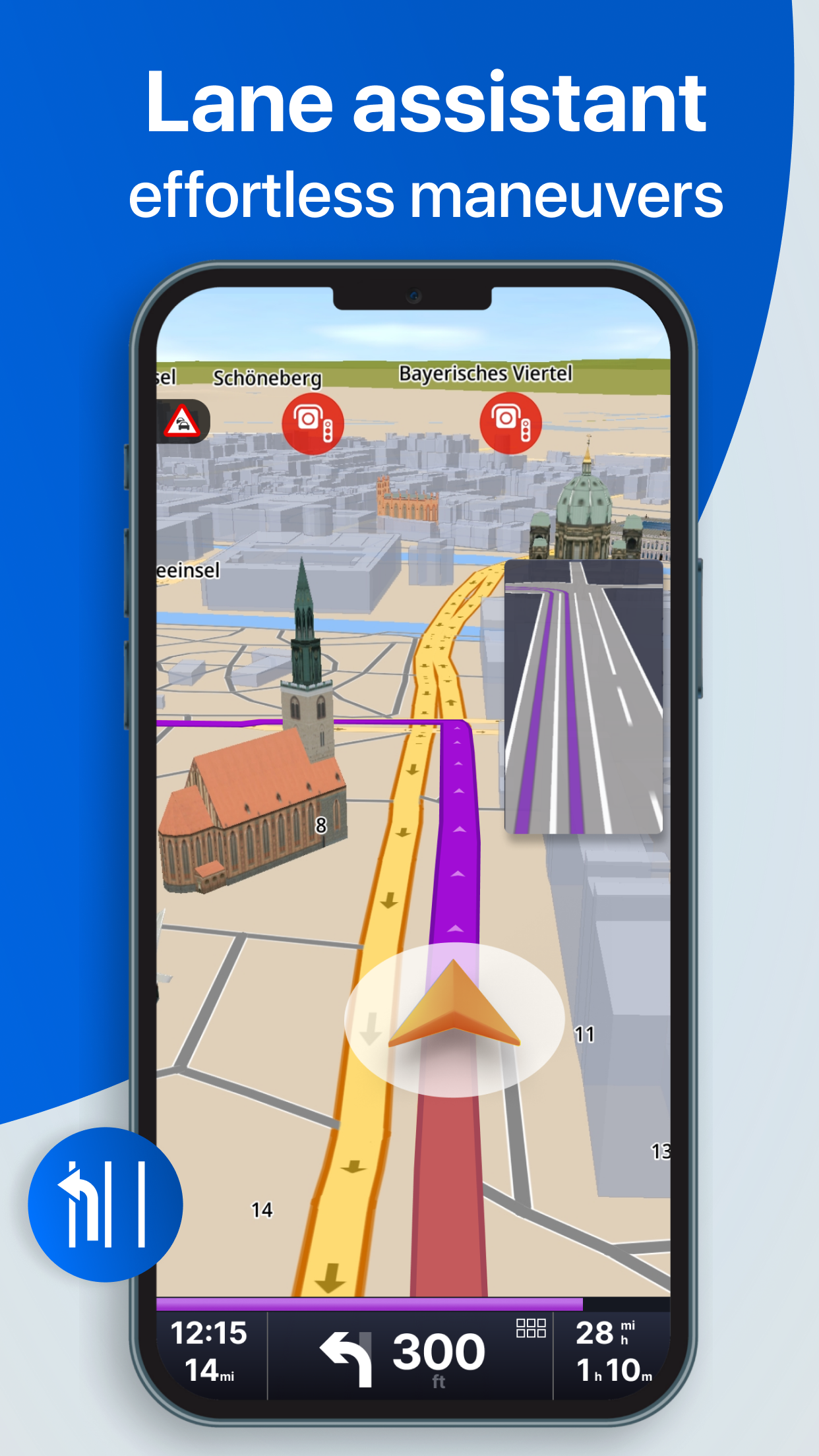 اسکرین شات 8 برنامه Sygic GPS Truck & Caravan