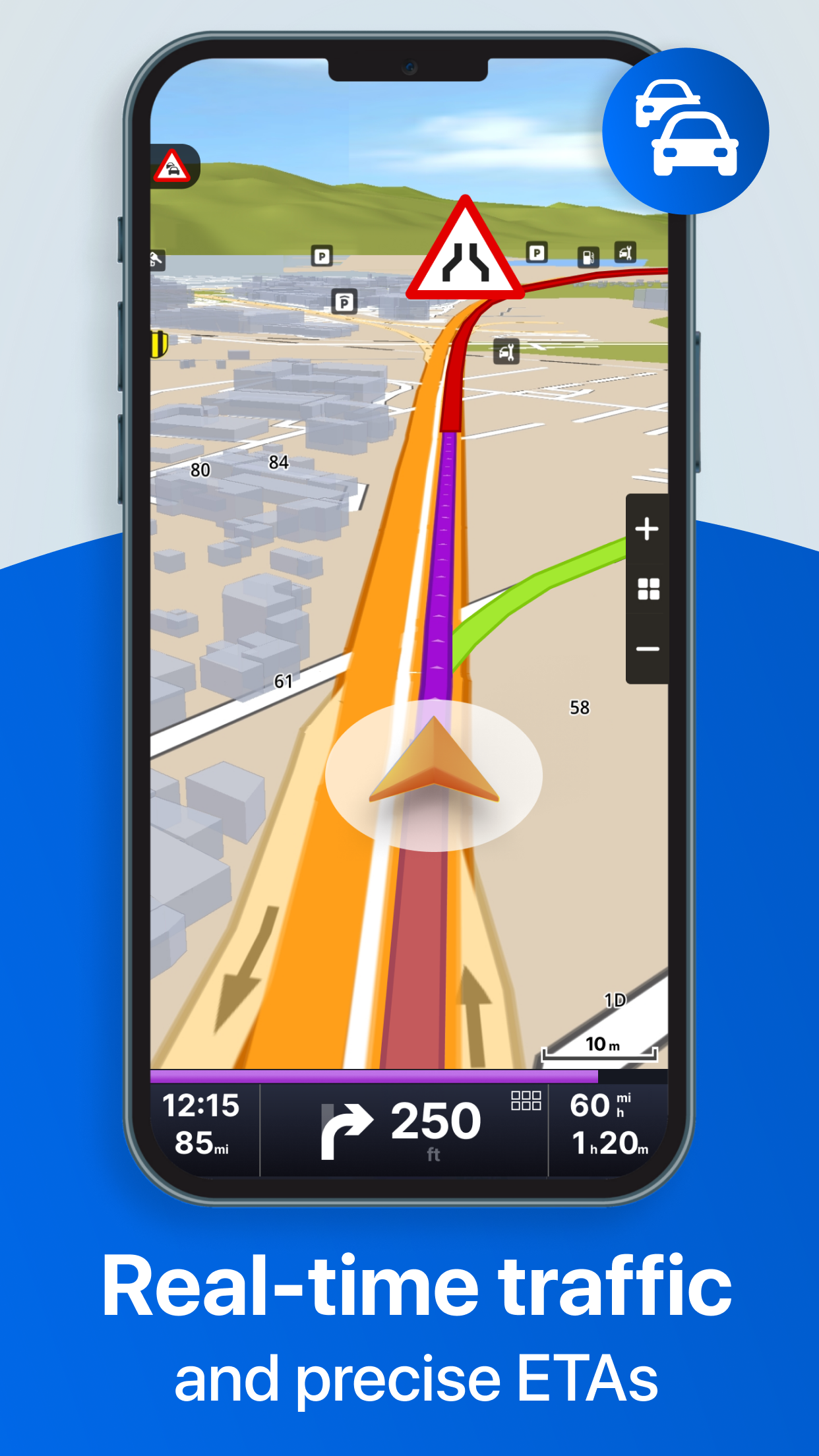 اسکرین شات 4 برنامه Sygic GPS Truck & Caravan