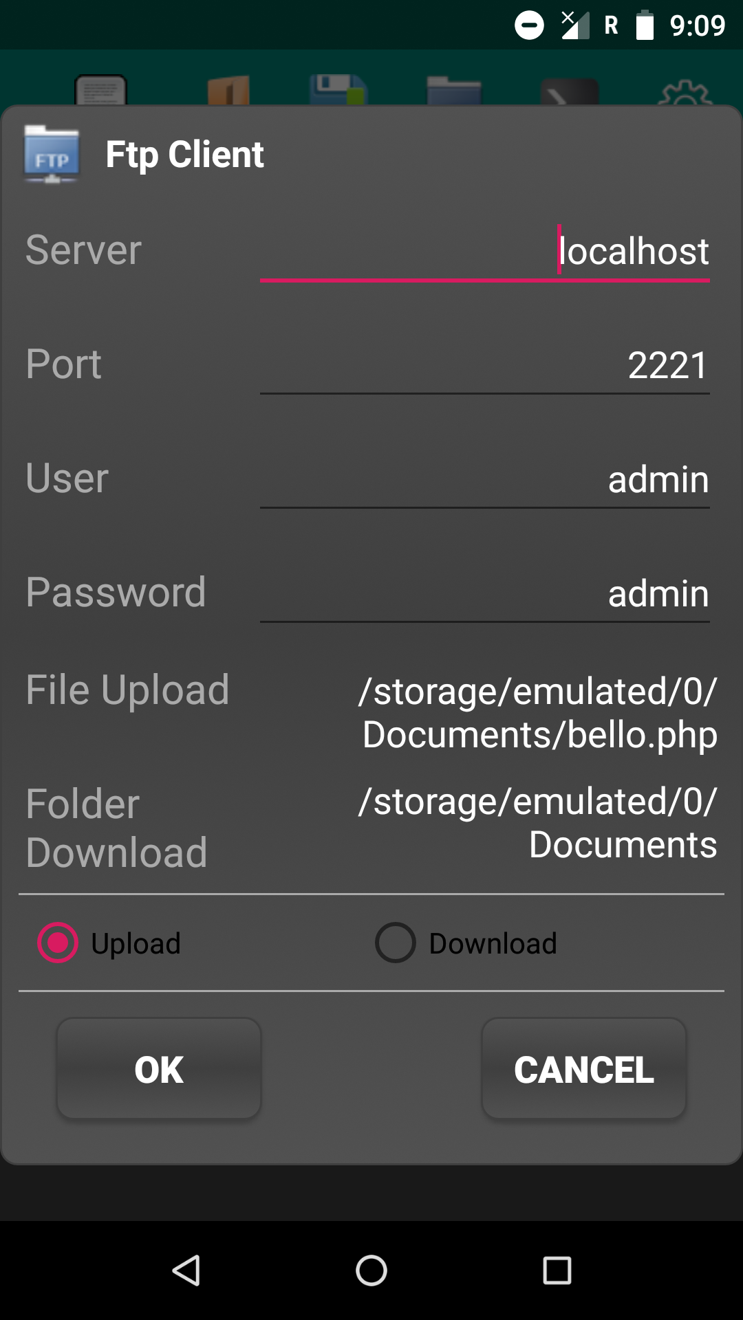 اسکرین شات 4 برنامه APhpEditor ( Android PHP IDE t