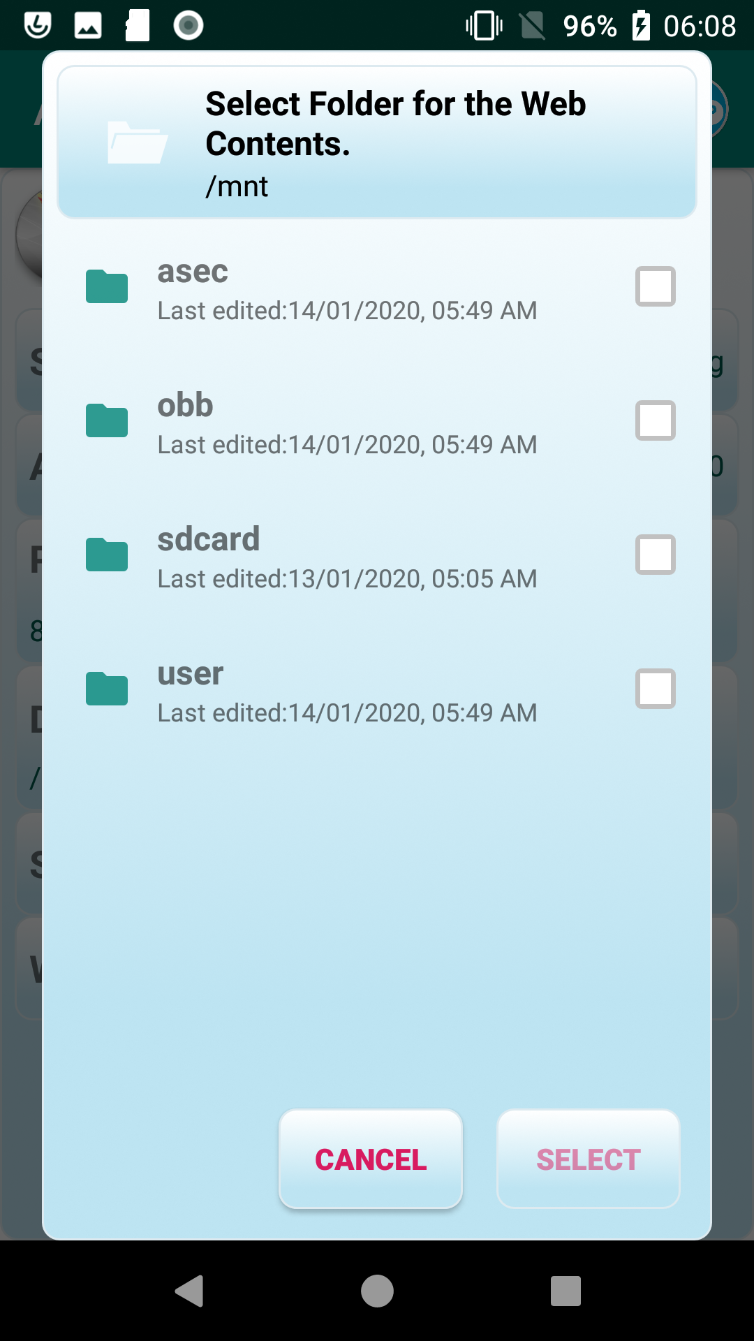 اسکرین شات 3 برنامه AWebServer Http Apache PHP Sql