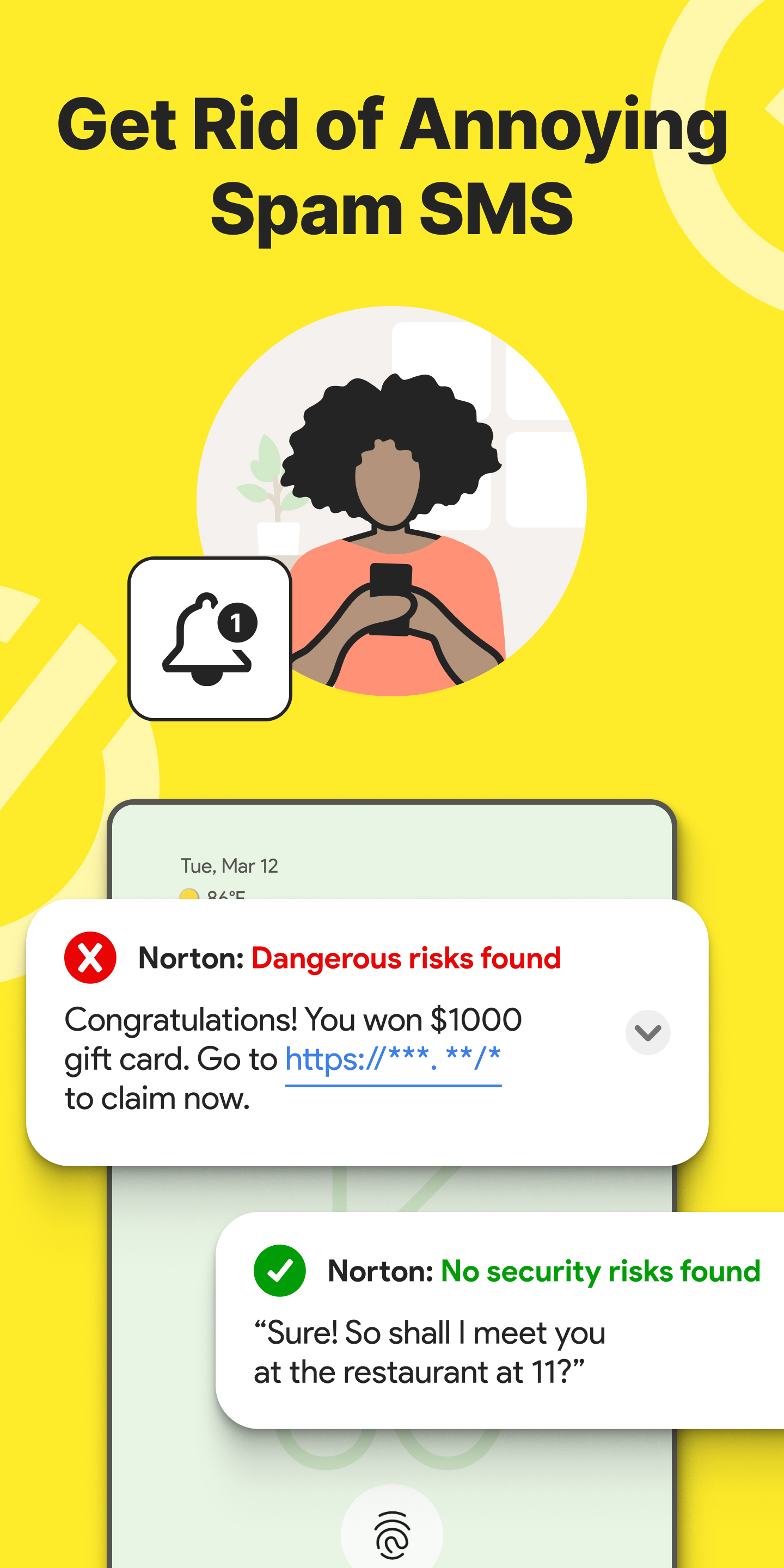 اسکرین شات 4 برنامه Norton360: Virus Scanner & VPN
