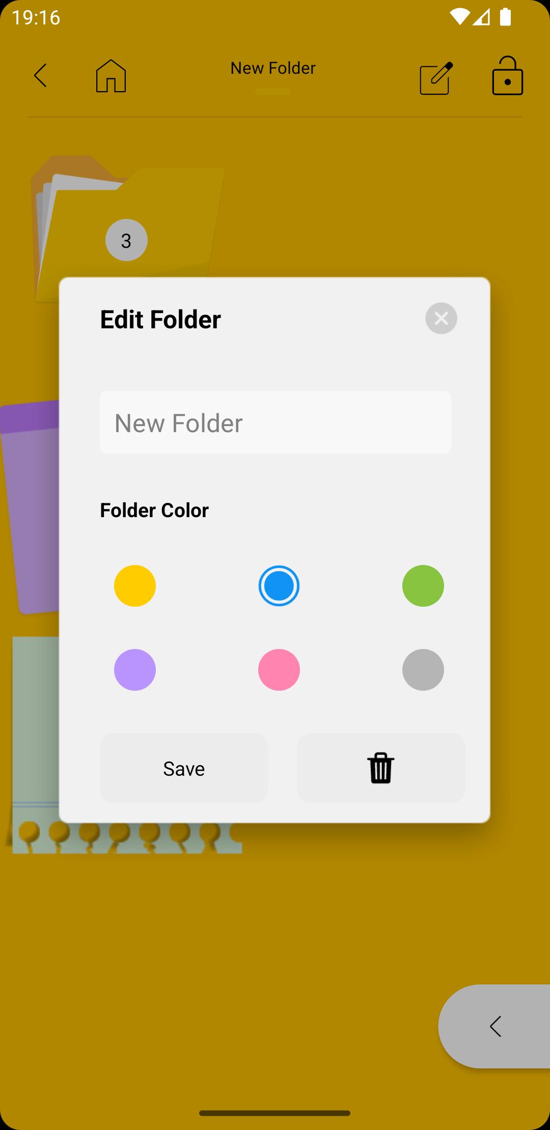اسکرین شات 6 برنامه Sticky Notes + Widget
