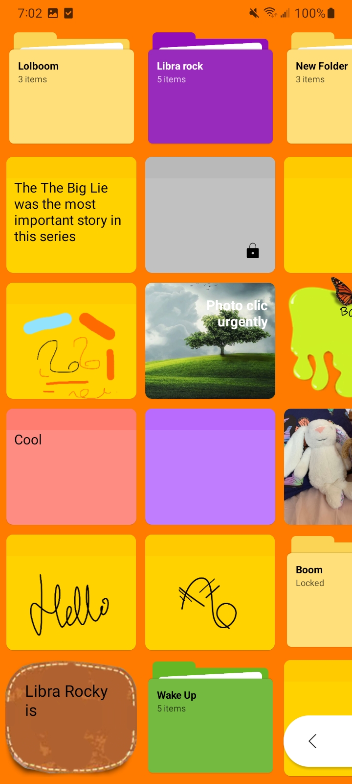 اسکرین شات 8 برنامه WeeNote Notes and Widget