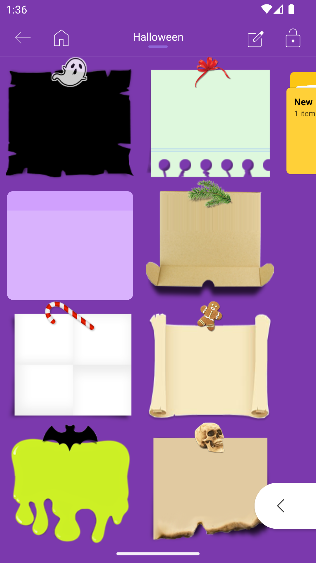 اسکرین شات 8 برنامه WeeNote Notes and Widget